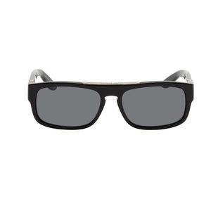 Givenchy Black Rectangular Unisex Sunglasses GV 7212/S 807/IR 57